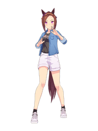 3D model (idle animation): Profile