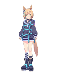 3D model (idle animation): Profile