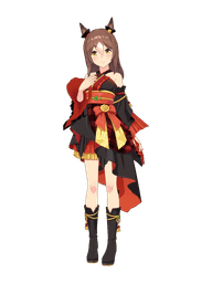 3Dモデル（アニメーション）: トレセン軒