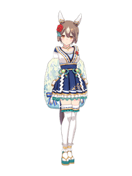 3D model (idle animation): New Year