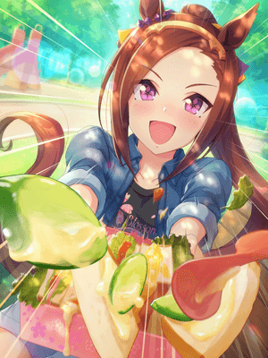 Sakura Bakushin O (SSR) Support Card