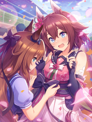 櫻花千代王 (SSR) 支援卡