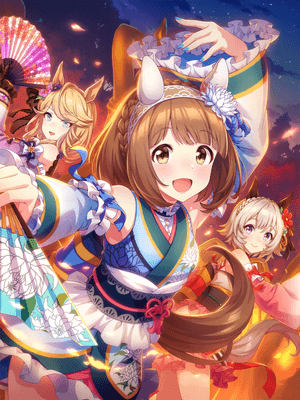 雪之美人 (SSR) 支援卡