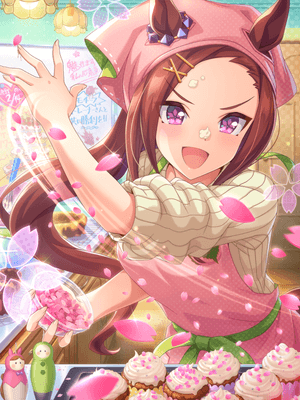Sakura Bakushin O (SSR) Support Card